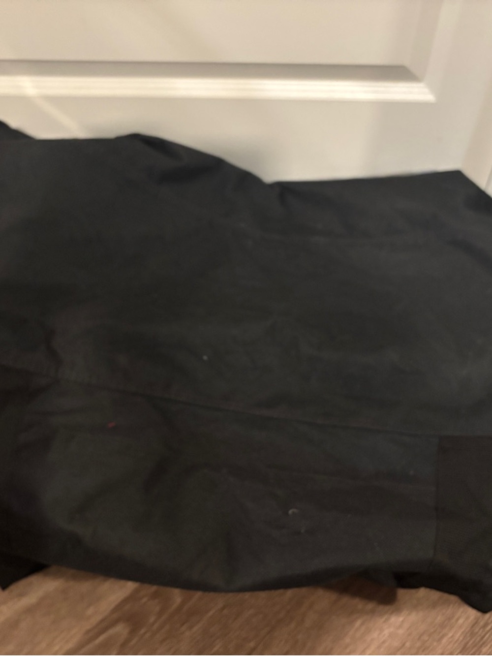 Black Men's Duffel Bag with Wheels - Picture 8 of 11